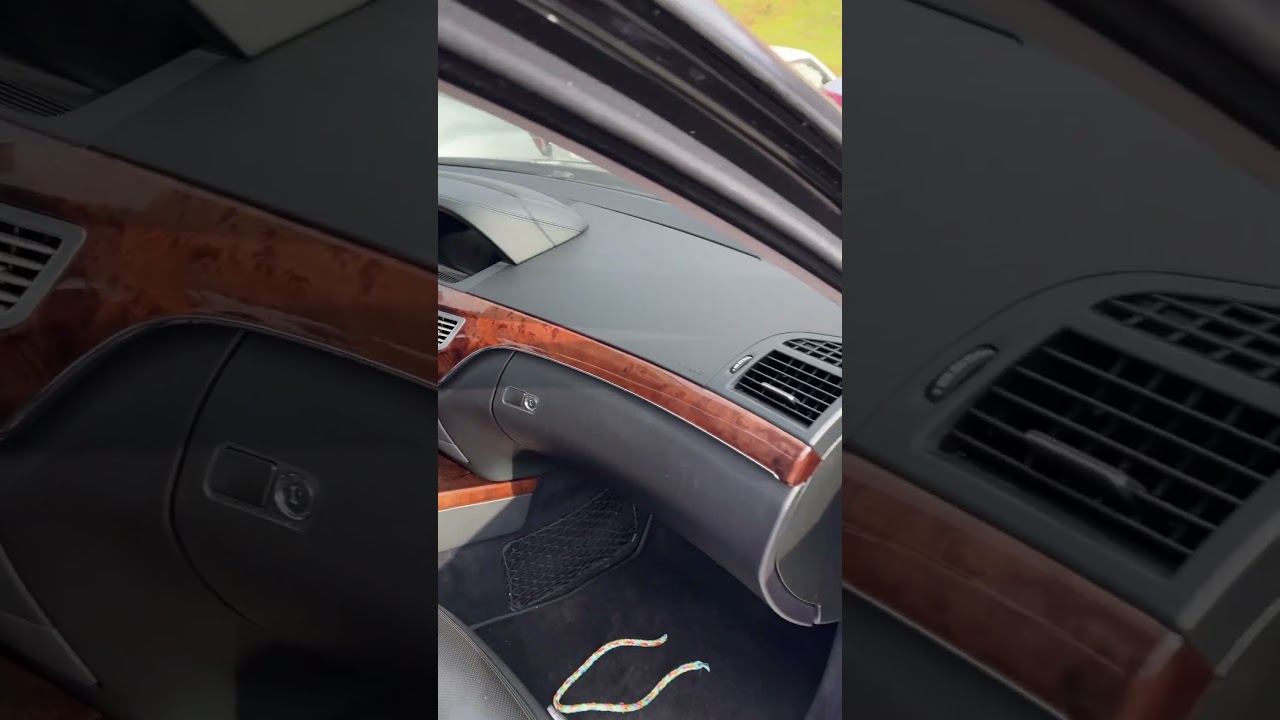 Mercedes S550 z USA #auta #import #mercedes