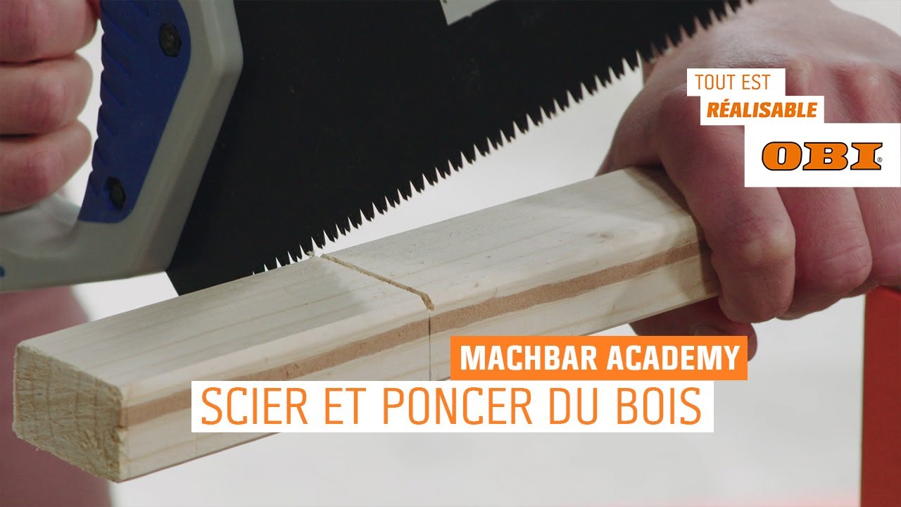 Scier et poncer du bois | OBI