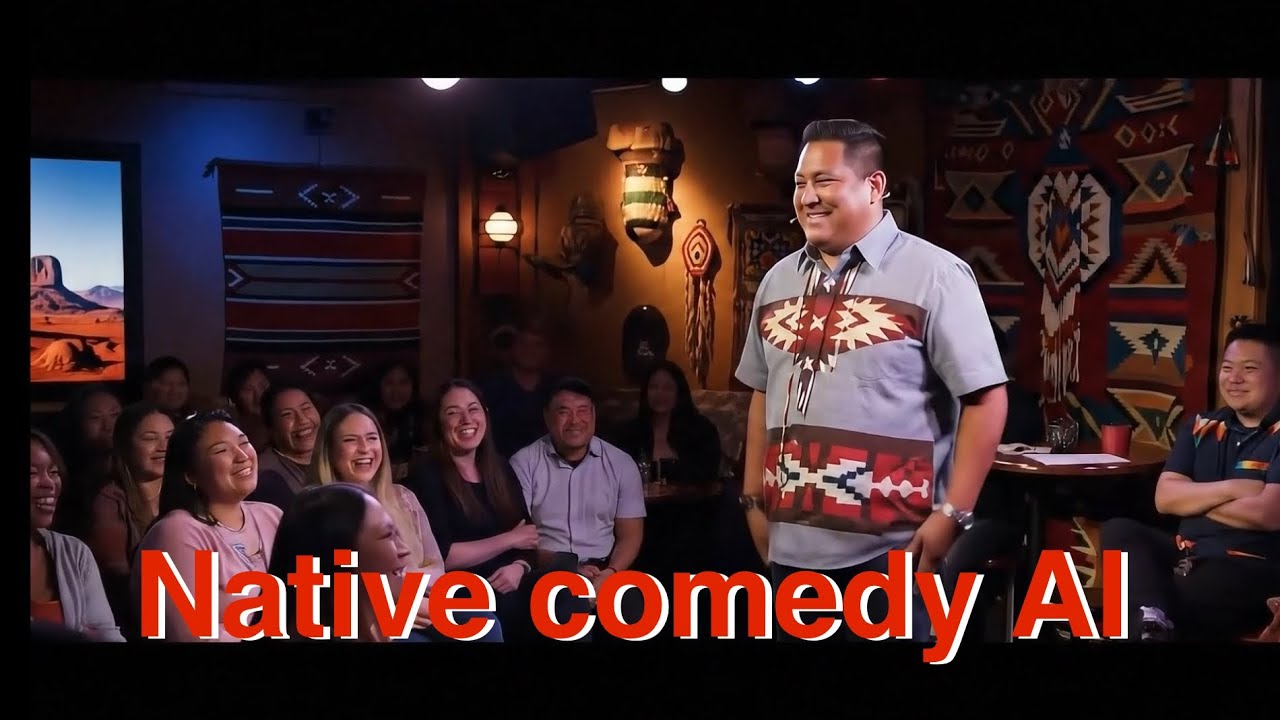 Native comedy video made with AI    #navajo #navajonation #nativecomedy #comedy #comedyai AI