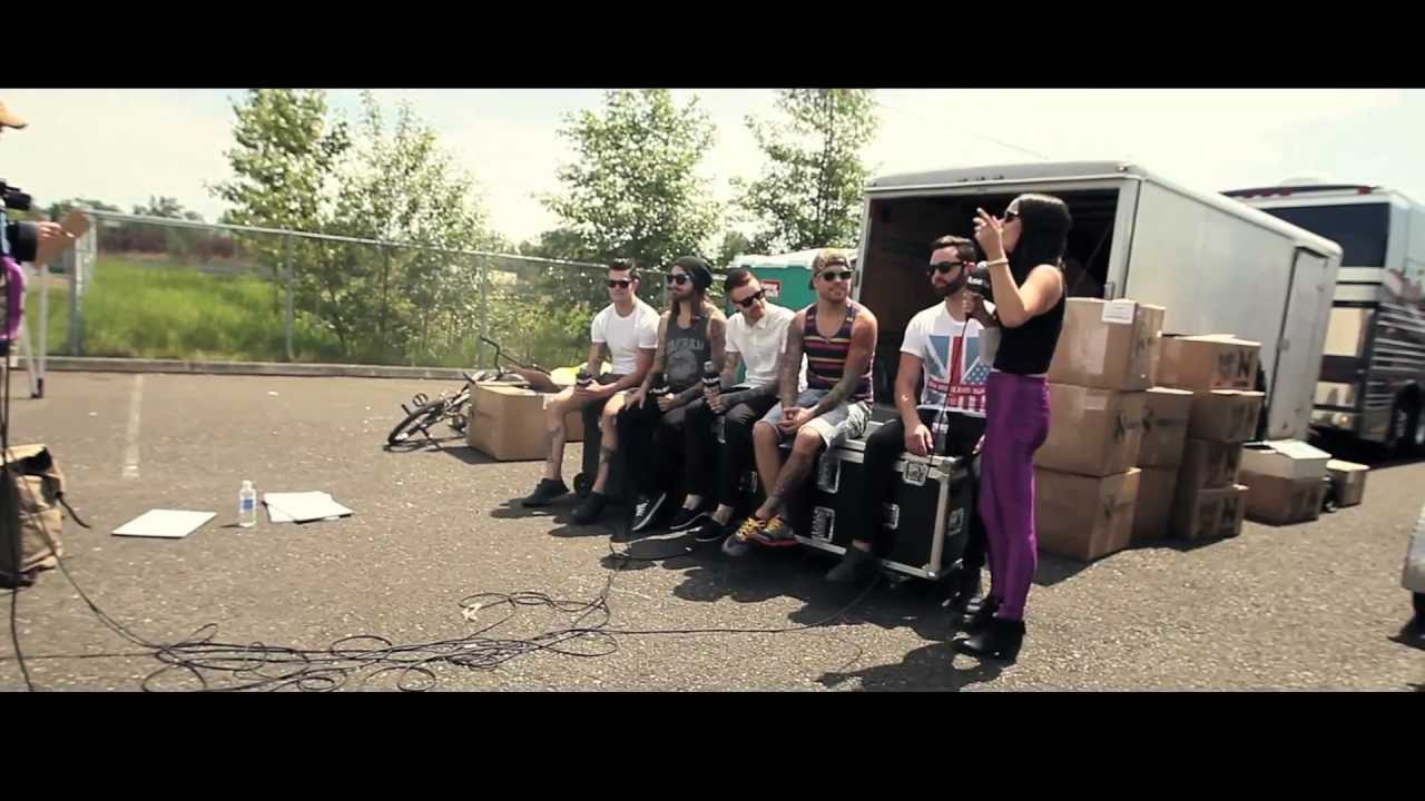 Memphis May Fire - Warped Tour 2013 - Update #1