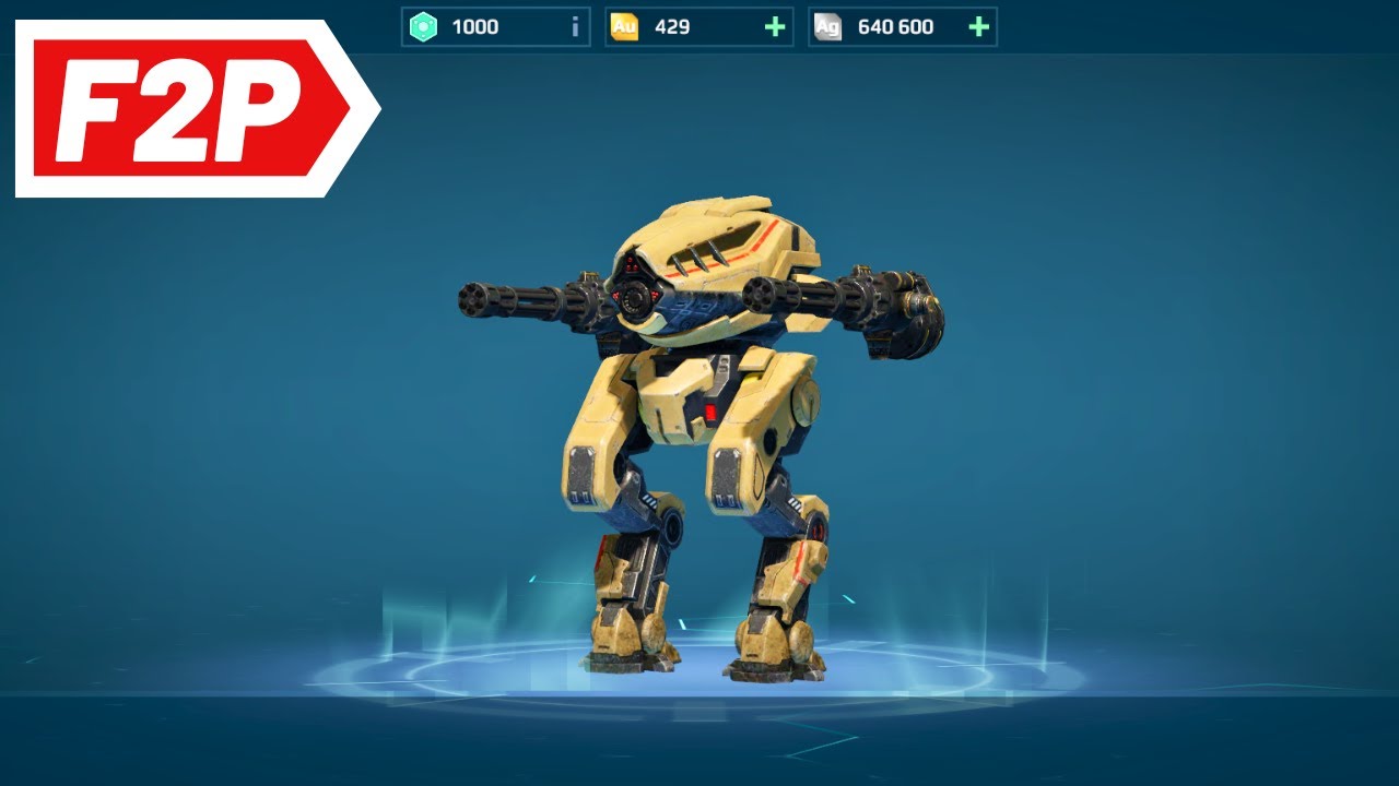 War Robots Free To Play Hangar -  Ep. 1, Starting From Scratch (No Money)