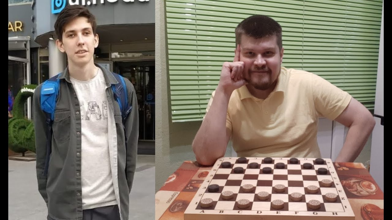 Стрим с Иваном Смурковым и Олегом Бурыловым на lidraughts.org