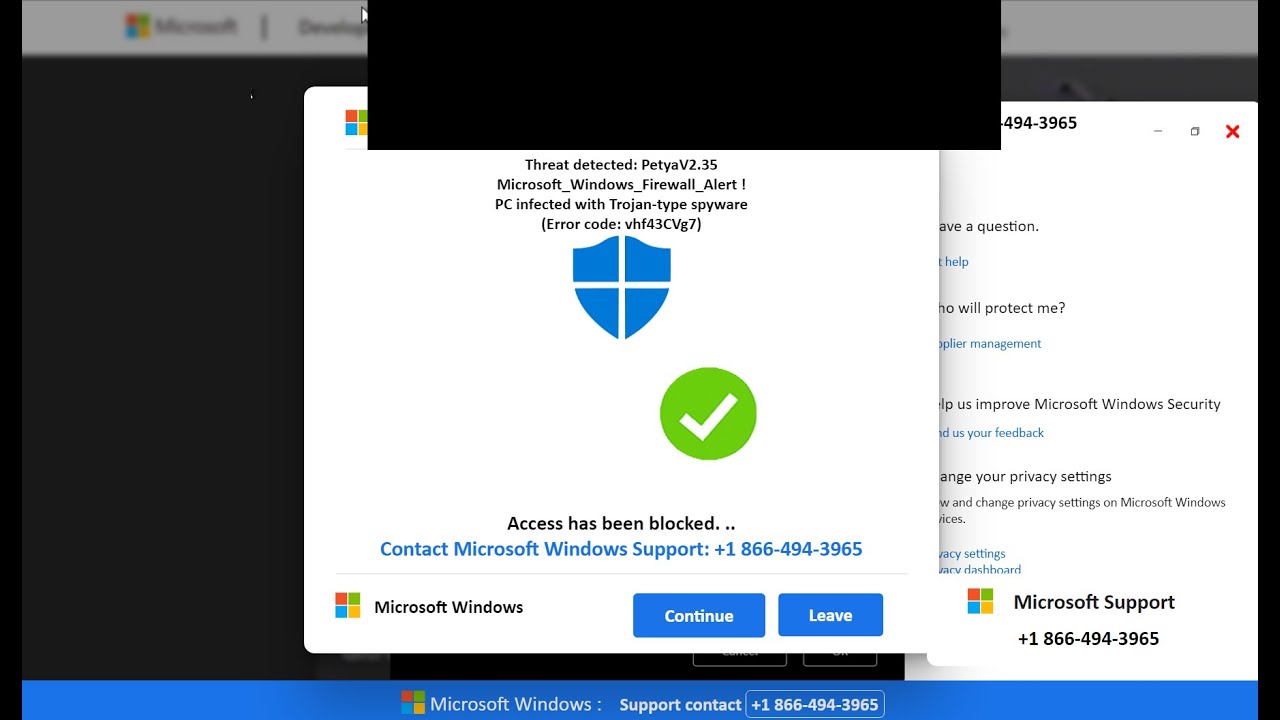 +1 866-494-3965 usunięcie fałszywego alertu pomocy technicznej systemu Windows.