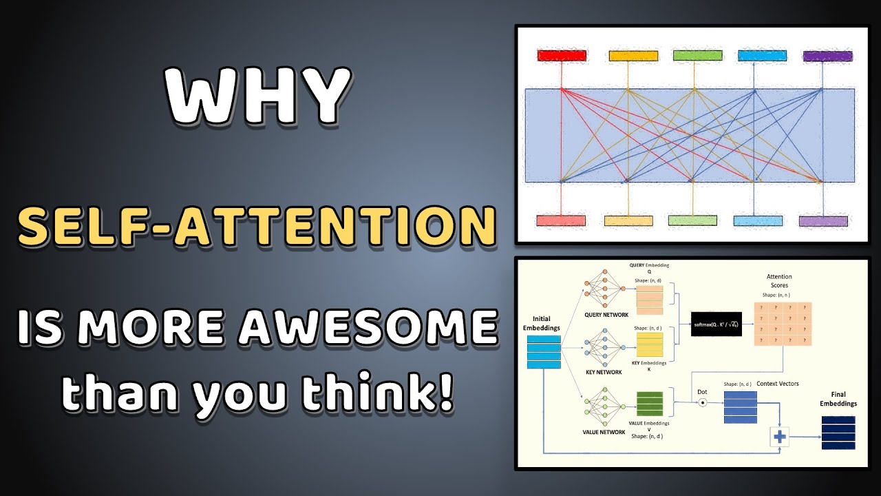 The many amazing things about Self-Attention and why they work