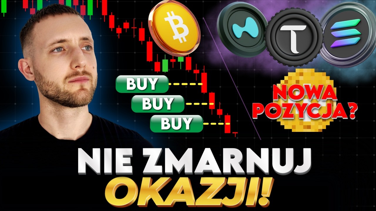 🚨 BITCOIN SPADNIE ZNACZNIE NIŻEJ?! CO BĘDĘ KUPOWAĆ&nbsp;na KOREKCIE?