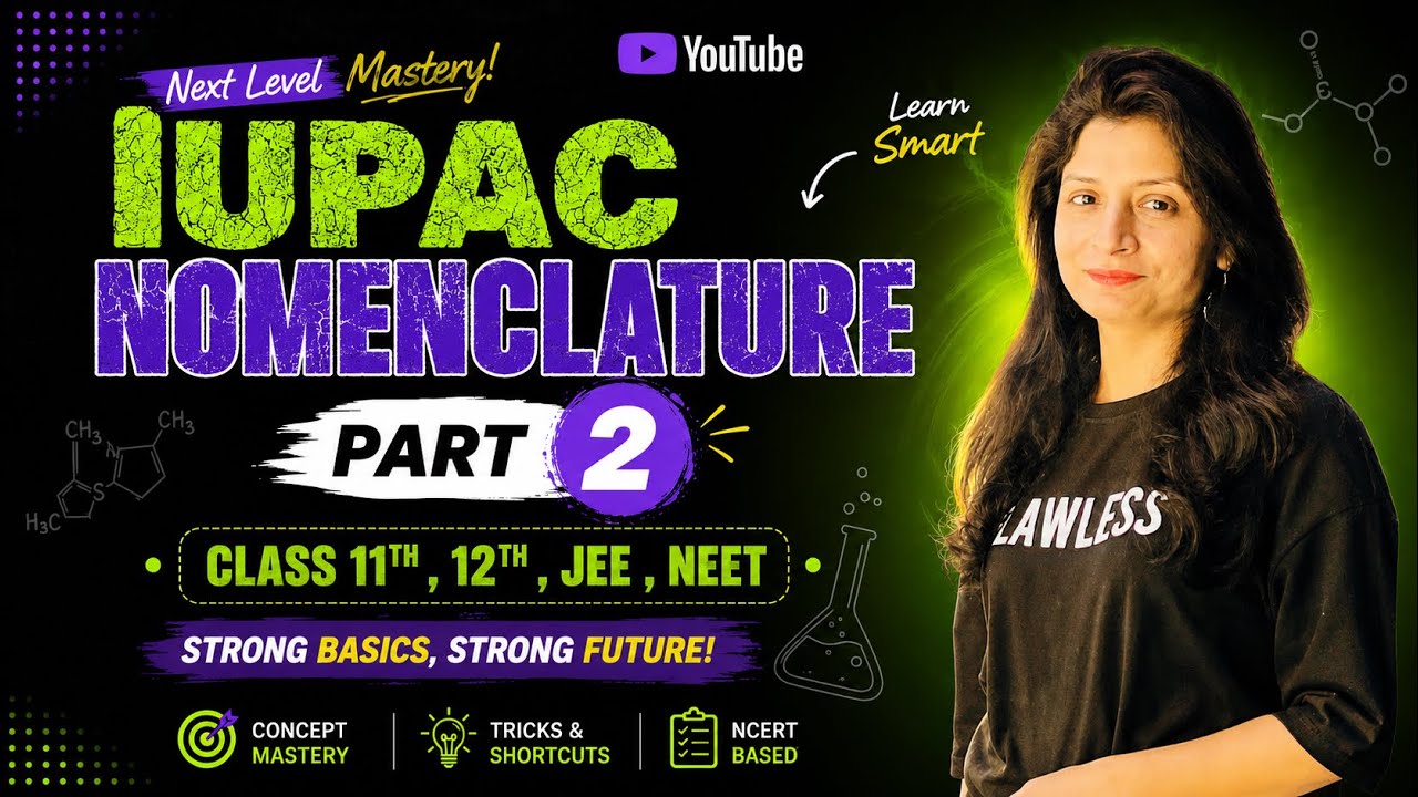 IUPAC Nomenclature | Functional Groups Explained with Examples | Organic Chemistry Basics