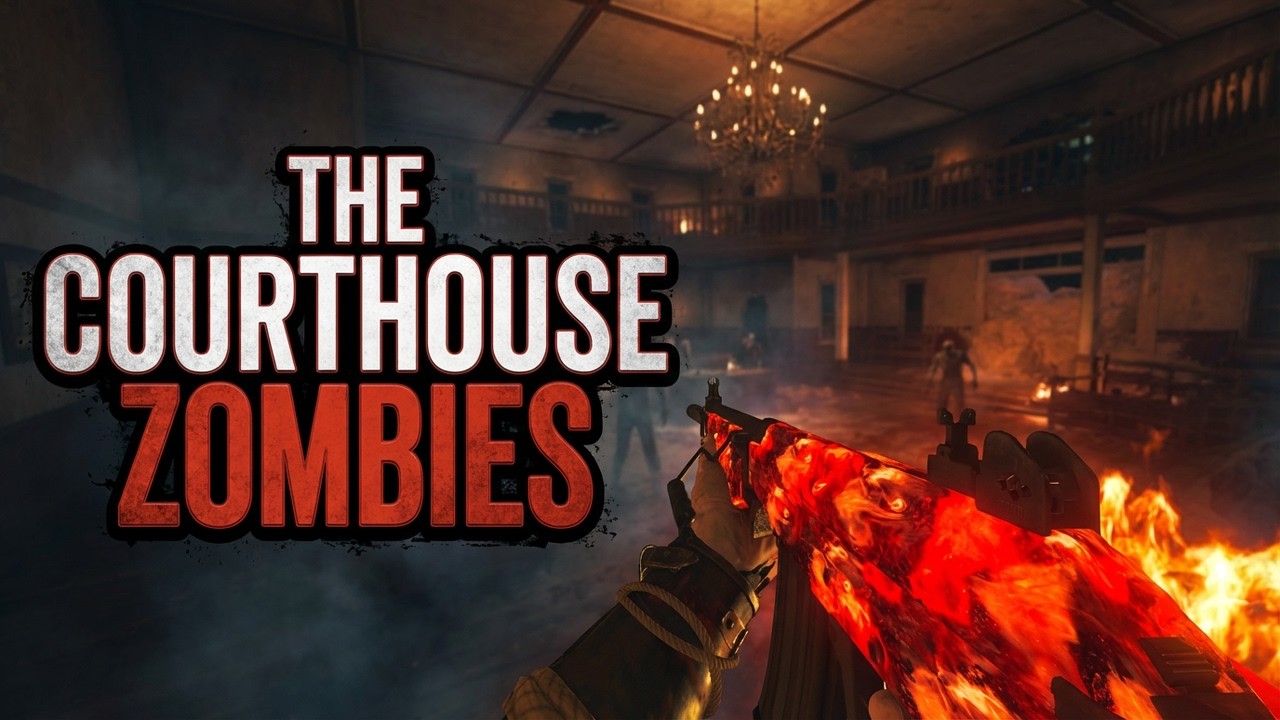 THE COURTHOUSE Call of Duty Black Ops 3 Custom Zombies