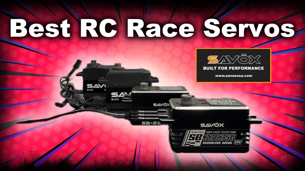 Best 1/10 RC Race Servos! - Savox 1258TGP 1267SGP 2262SG 3262SG