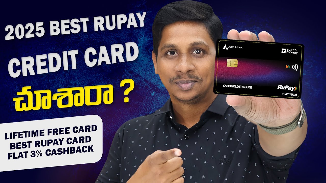 No Fees, Real Cashback! 😱 Best RuPay Credit Card in India? | Super.money Review Telugu