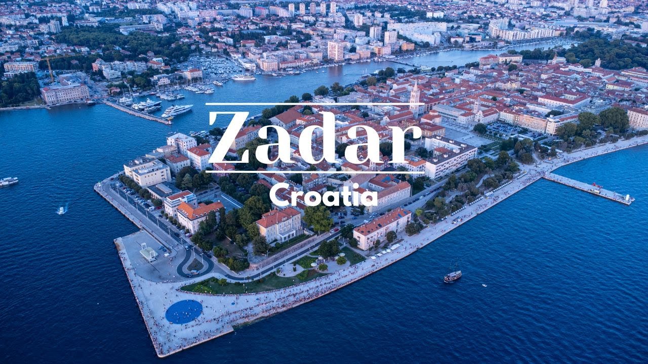Zadar [4k] Drone Video - Croatia 2024