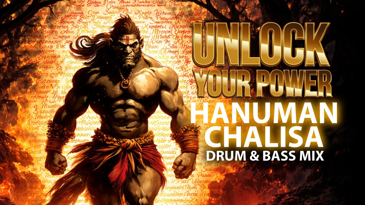 Hanuman Chalisa – Drum & Bass Style 2026 | Feel the Power of Hanuman
