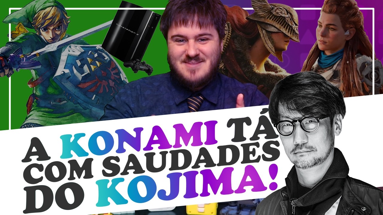 A Konami tá com saudades do KOJIMÃO!