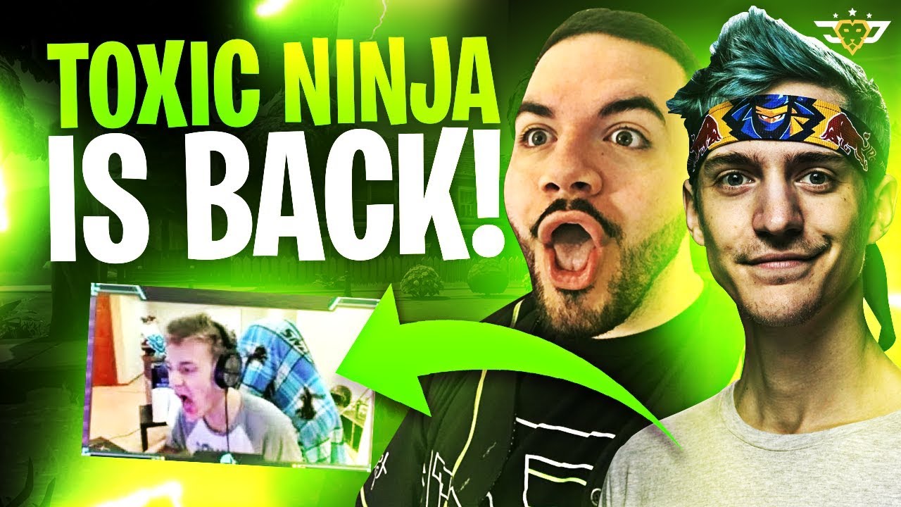 TOXIC NINJA IS BACK?! ROASTING OUR ENEMIES! (Fortnite: Battle Royale)