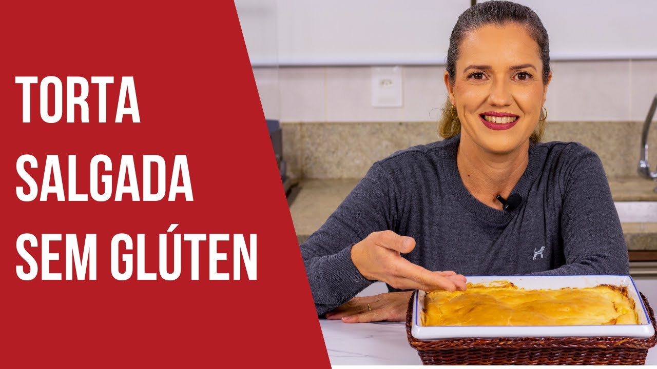 TORTA SALGADA DE LIQUIDIFICADOR SEM GLÚTEN - GLUTEN FREE