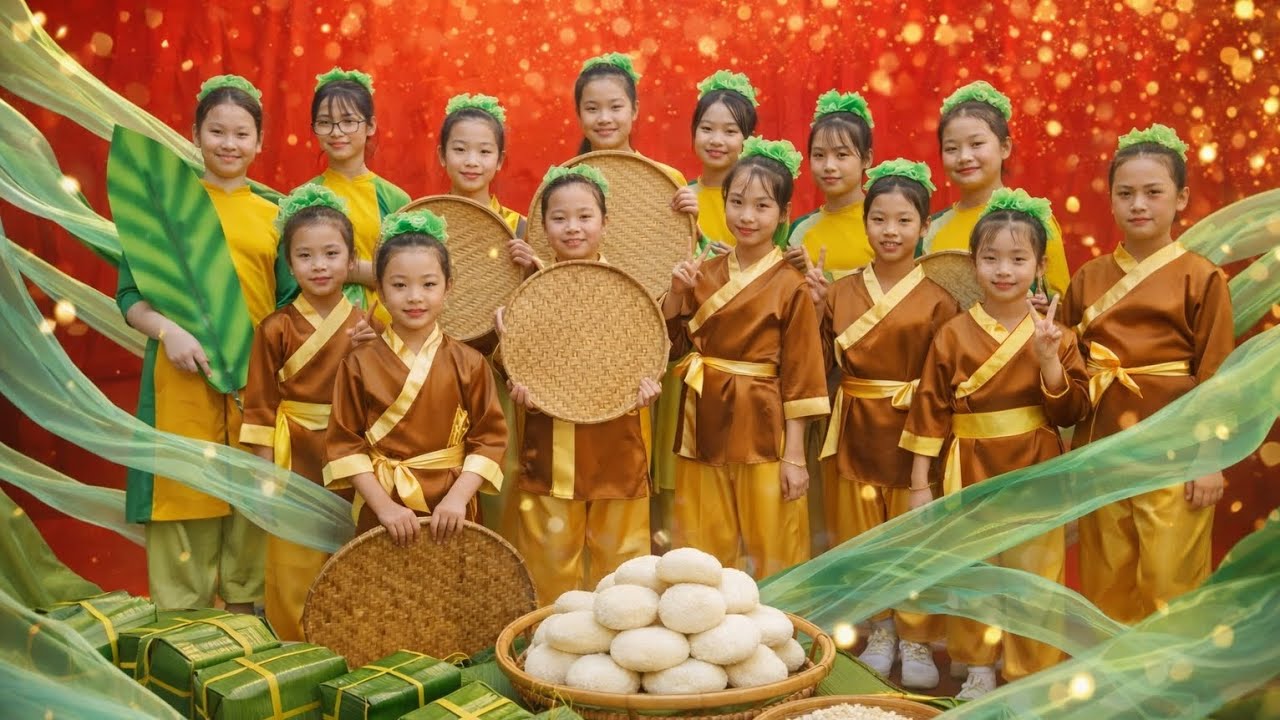 Múa | SỰ TÍCH BÁNH CHƯNG BÁNH GIÀY | Đội Nghệ Thuật Thiếu nhi Phường Hòa Hưng . 2026