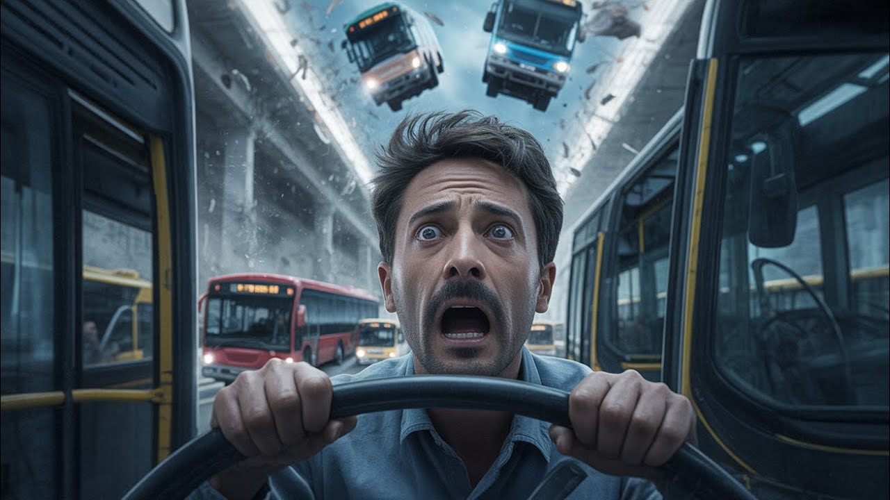 Lightning Struck The Indian Bus | #simulator