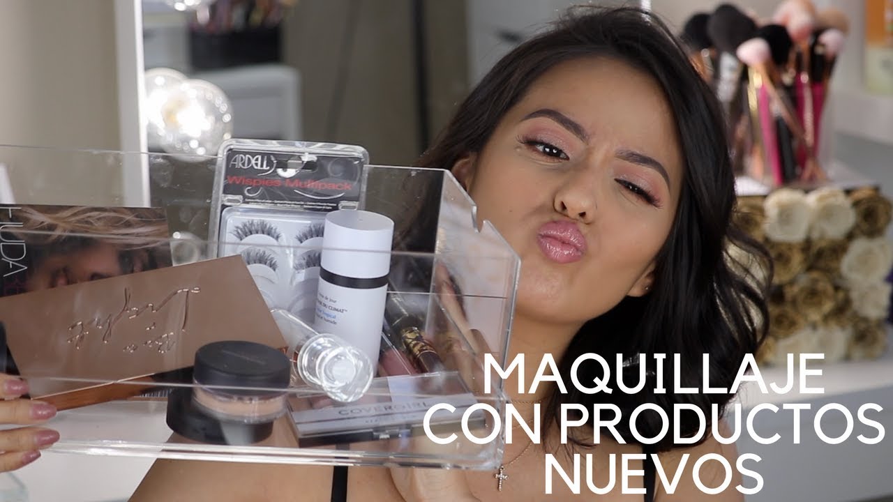 TUTORIAL DE MAQUILLAJE CON PRODUCTOS QUE NO HE USADO NUNCA ANTES / PRIMERA IMPRESION | itsmeana