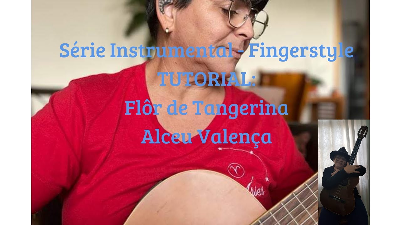 Tutorial: Flôr de Tangerina - Alceu Valença