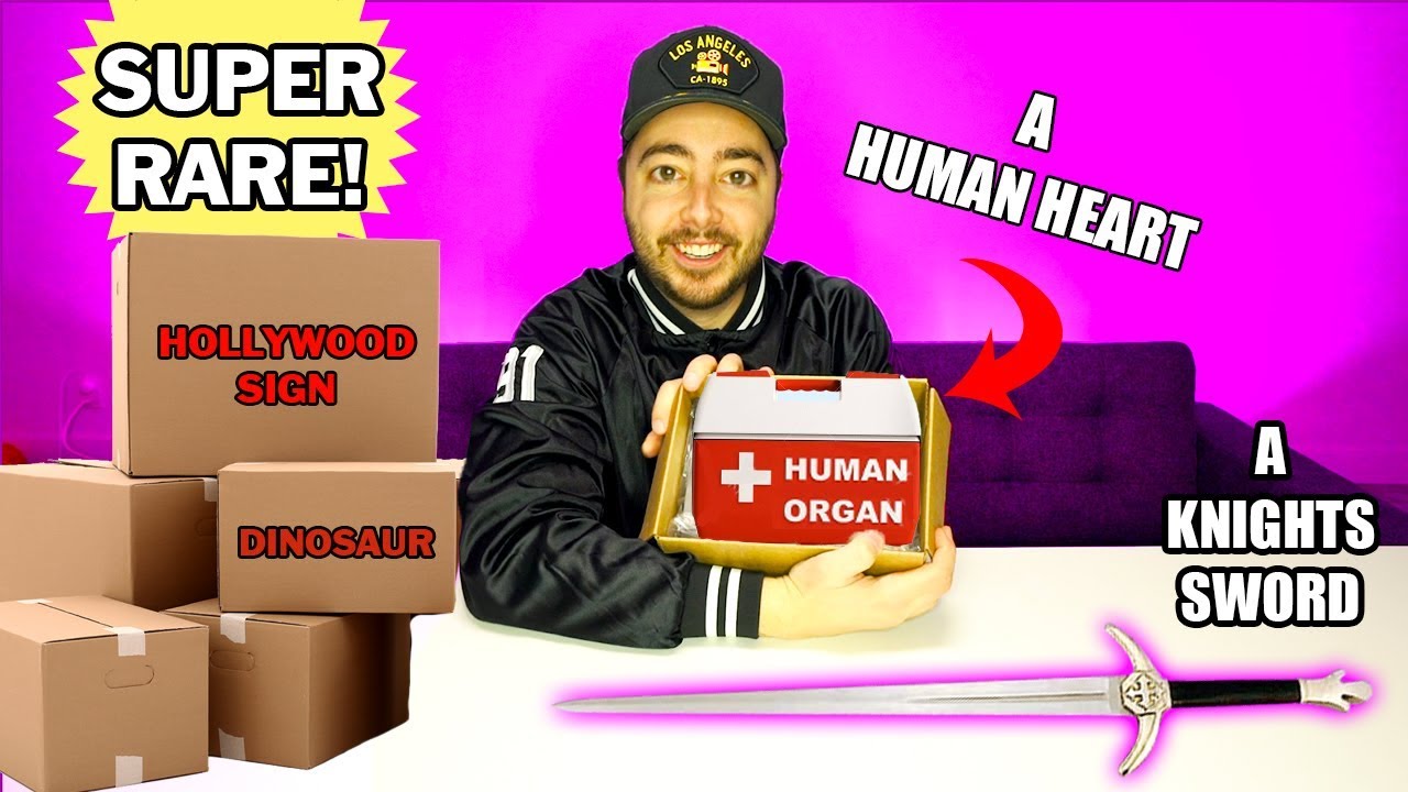 UNBOXING 29 SUPER RARE ITEMS I BOUGHT ONLINE!