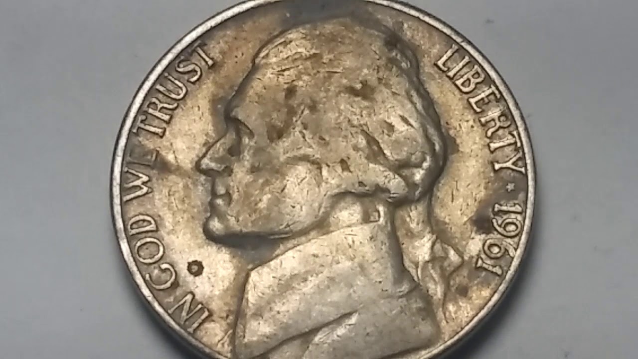 -5  CENTAVOS   DE  1961.D