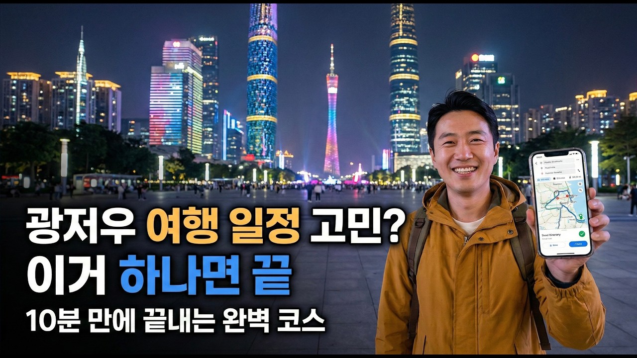 광저우 여행, 이 영상 하나로 고민 끝내세요 (완벽 여행 코스 총정리)
