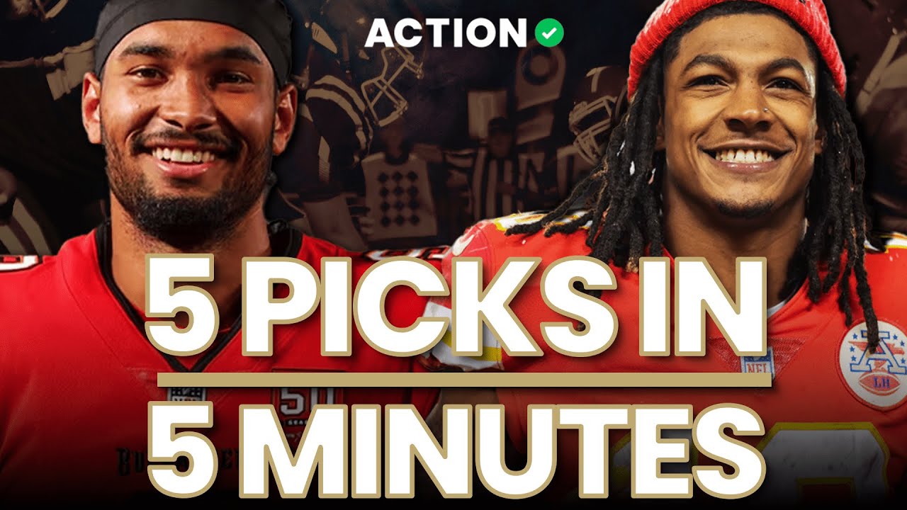 5 Picks In 5 Minutes! | NFL Week 6 Player Props & Picks