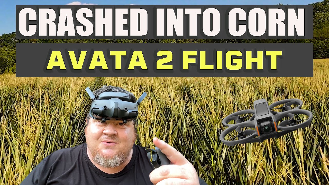 Crashed My New DJI Avata 2 In The Corn: FPV Flight