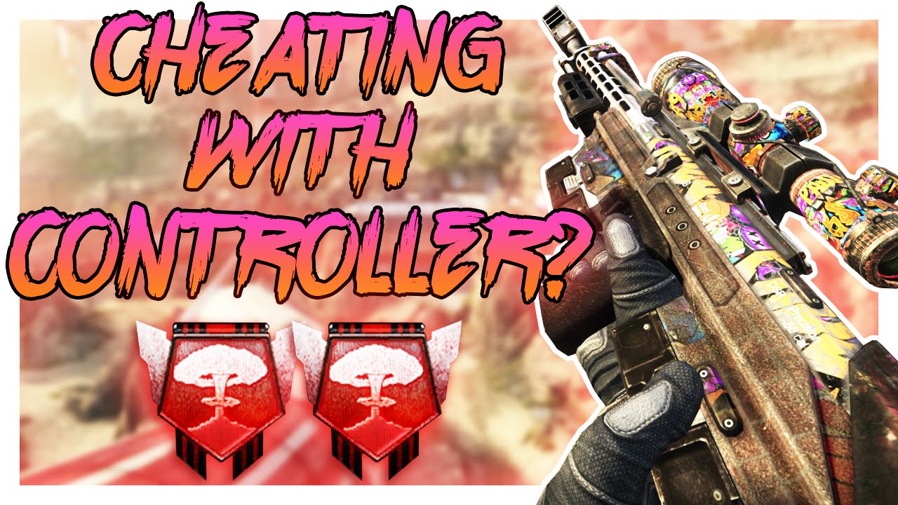 CHEATING WITH A CONTROLLER? - Black Ops 2 PC Nuclear - (Call of Duty: Black Ops 2)