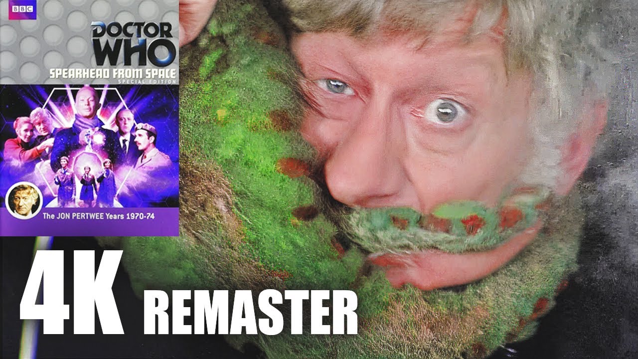 Spearhead From Space 4K | Jon Pertwee Spearhead From Space 4K | Doctor Who Remaster The Third Doctor