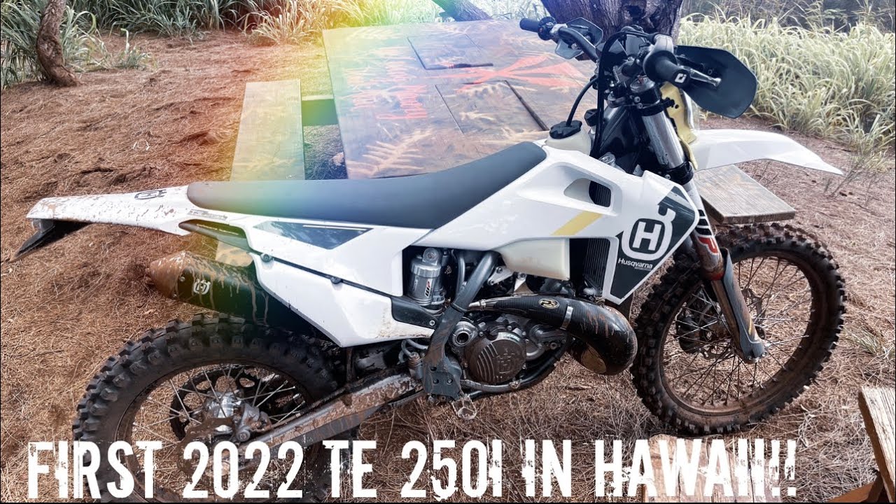 First 2022 Husqvarna TE 250i In Hawai&rsquo;i  FIRST RIDE