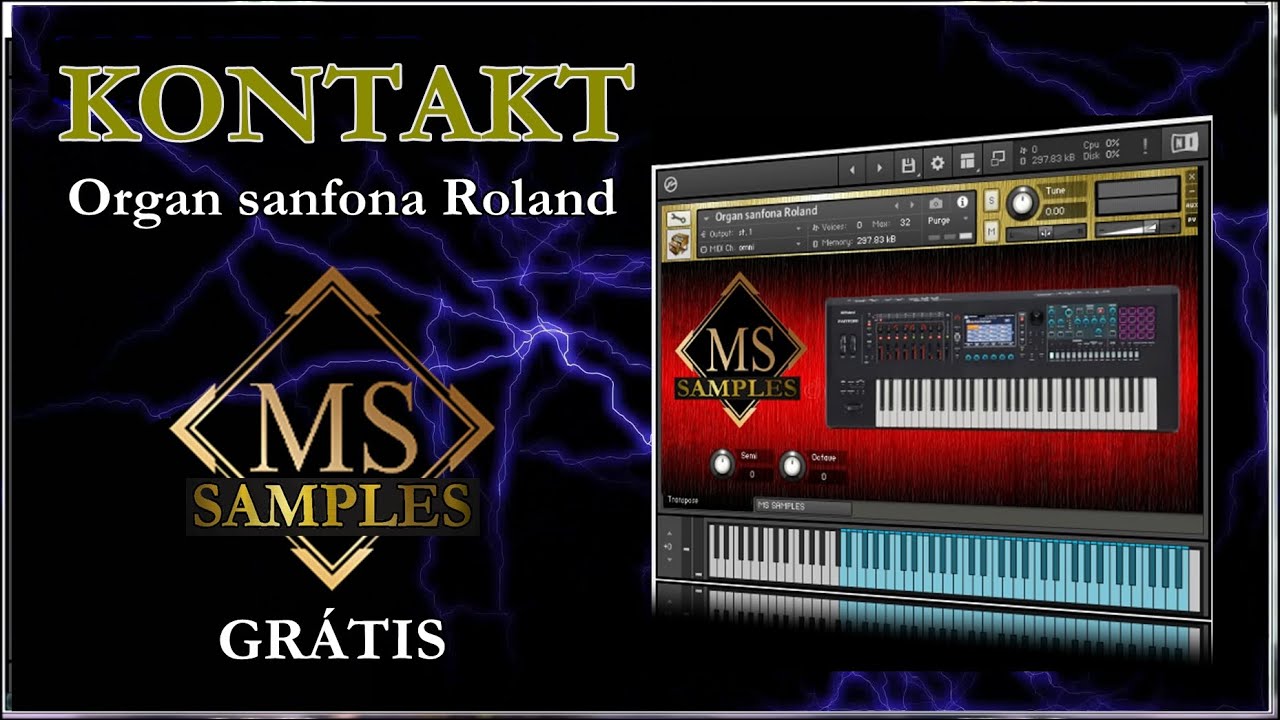 Organ sanfona Roland Para kontakt Gr&aacute;tis