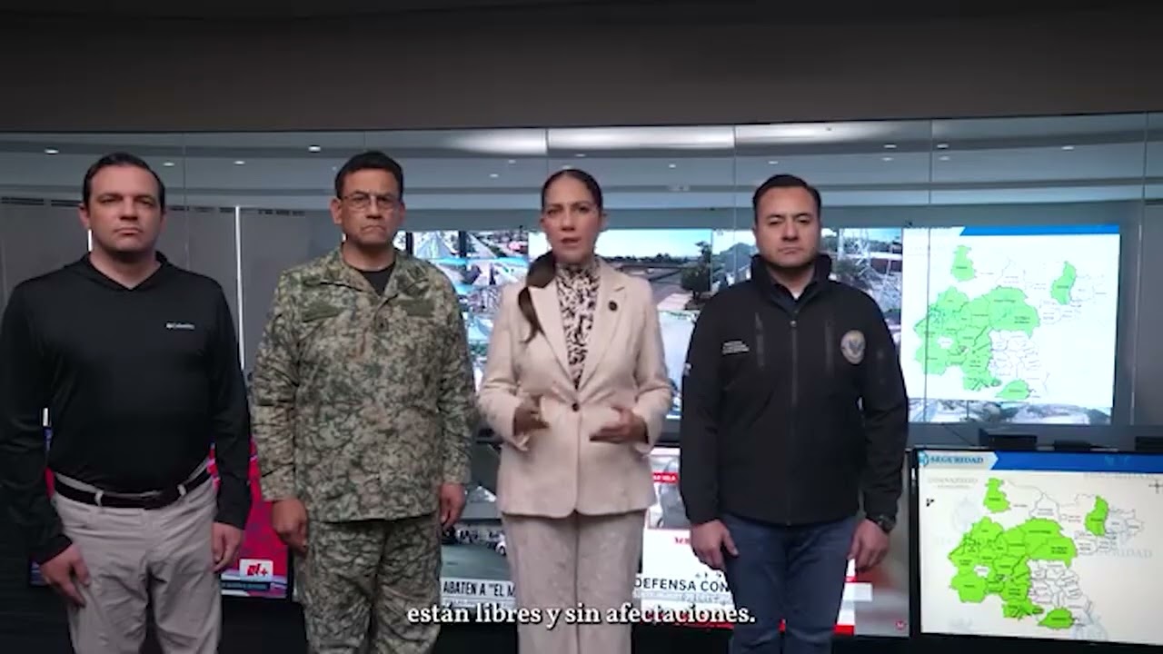 Confirma Gobernadora de Guanajuato que los hechos vi0lentos quedaron controlados.