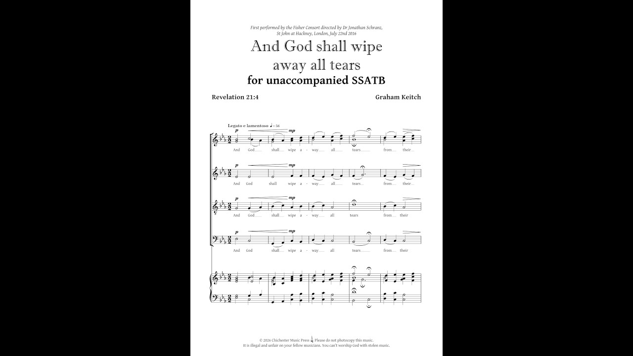 And God shall wipe away all tears - Graham Keitch