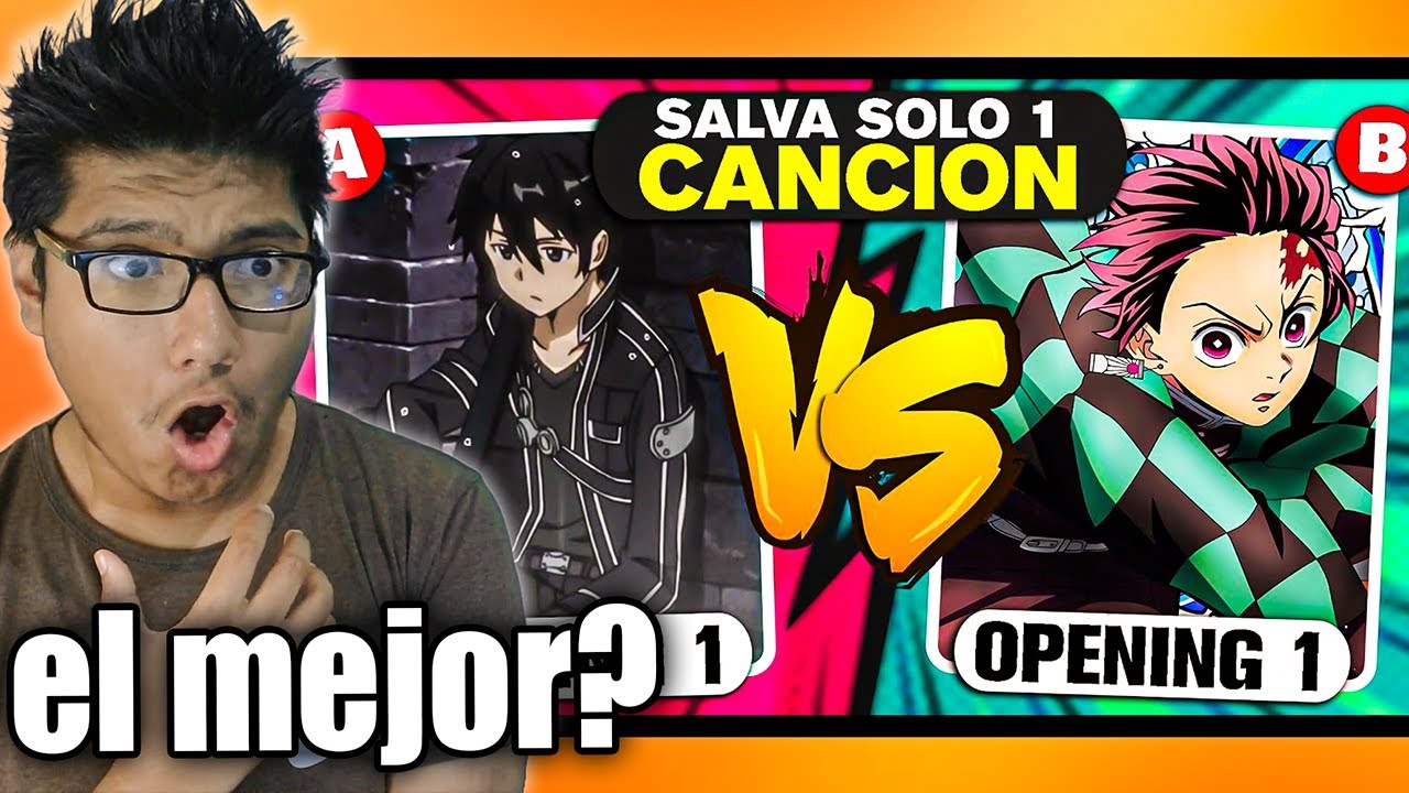 QUE BASADO SOY 🗿 | SALVA 1 CANCIÓN DE ANIME DE CANTANTES Y BANDAS REACCIÓN
