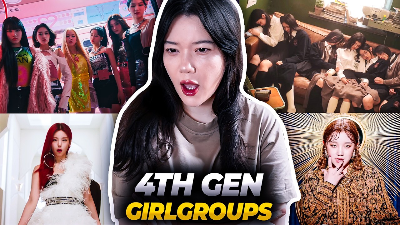 Ex-Kpop Fan Reacts To 4th Gen Girl Groups (ITZY, I-DLE, NEWJEANS, STAYC) | Part 5