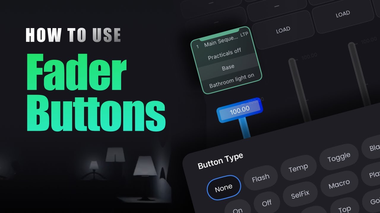Fader Buttons Explained