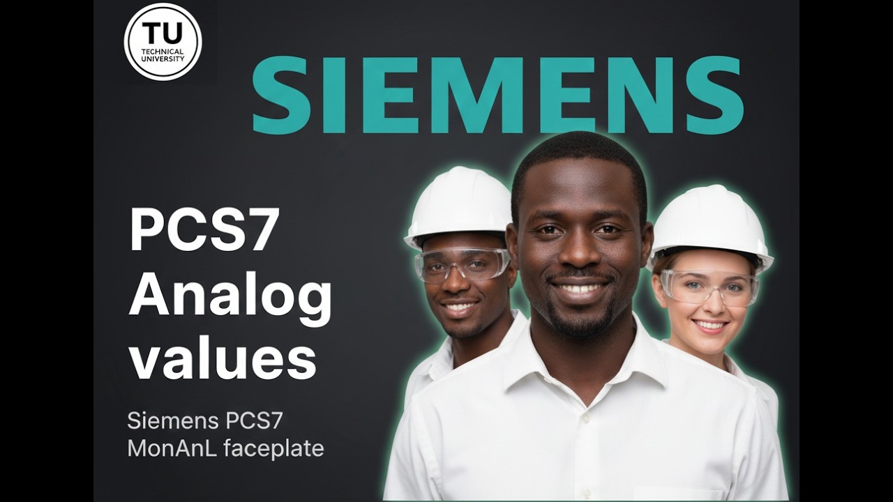 Аналоговый преобразователь Siemens PCS7 — освоение лицевой панели MonAnL: режимы работы, градиент...