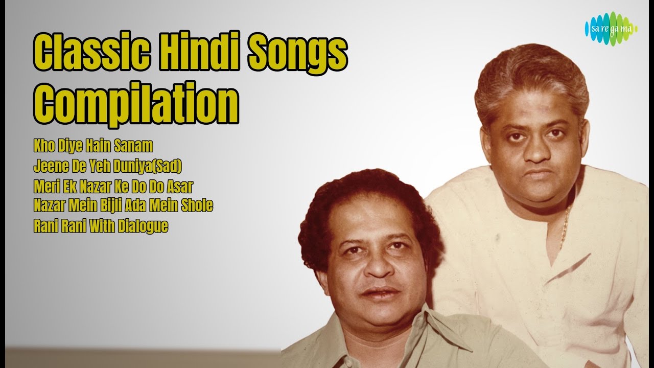 Classic Hindi Songs Compilation | Asha Bhosle | Kho Diye Hain Sanam | Jeene De Yeh DuniyaSad ...