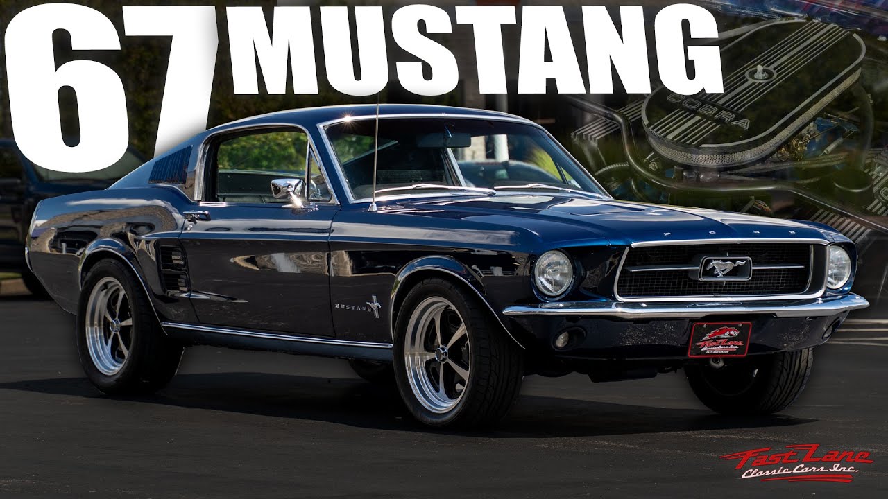 Cobra Jet MUSTANG - 1967 Ford Mustang Fastback - For Sale at Fast Lane Classic Cars!