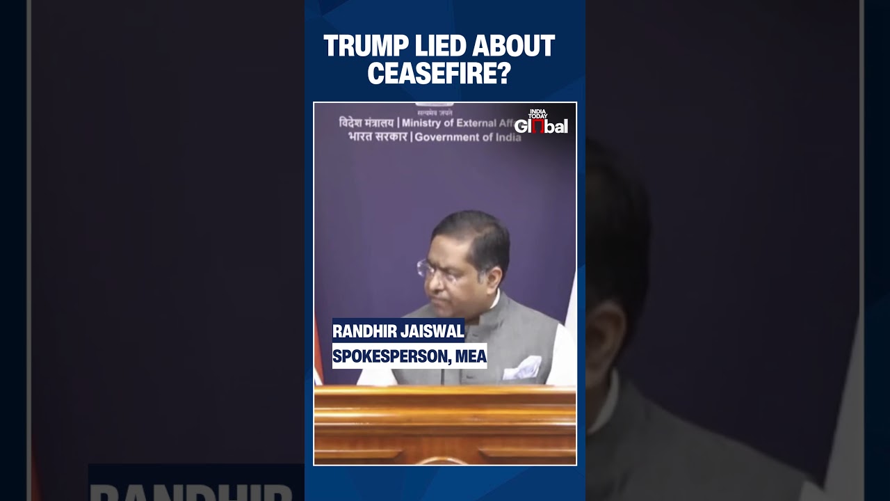 Trump Lied About India-Pakistan Ceasefire? Modi Govt Rejects U.S. Mediation Claim