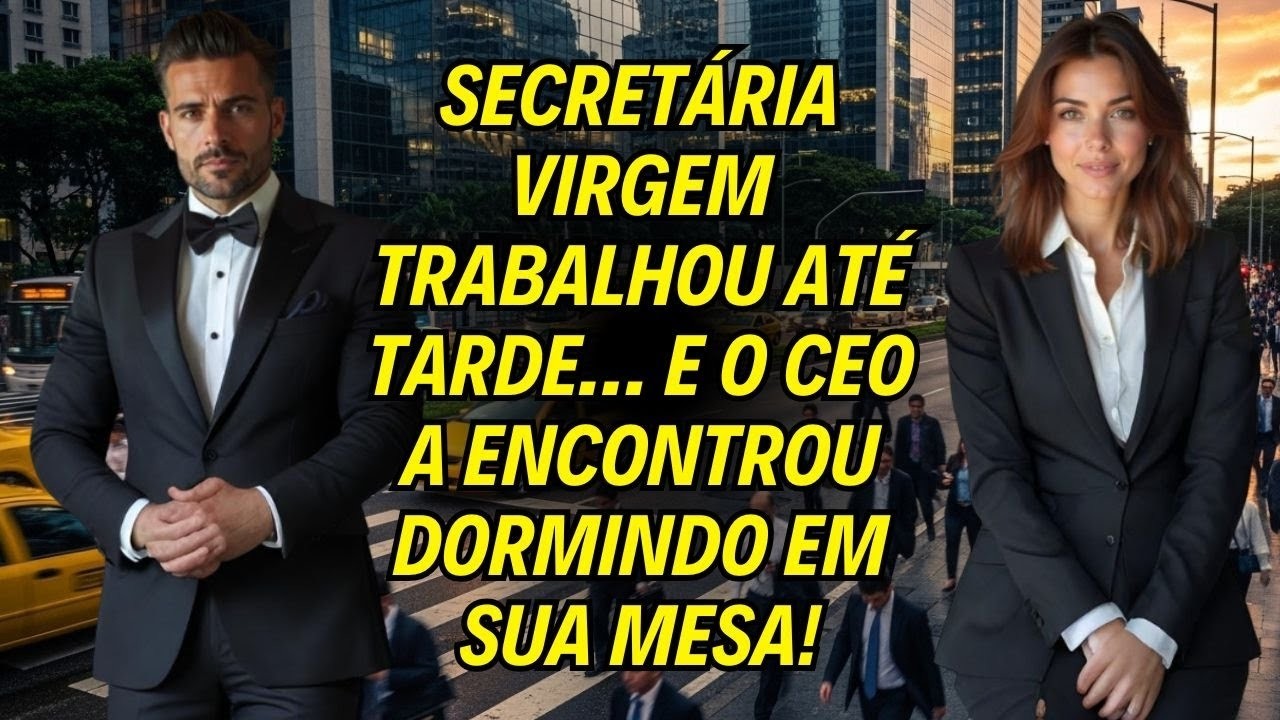 Secretária Virgem Trabalhou Até Tarde… E O Ceo A Encontrou Dormindo Em Sua Mesa!