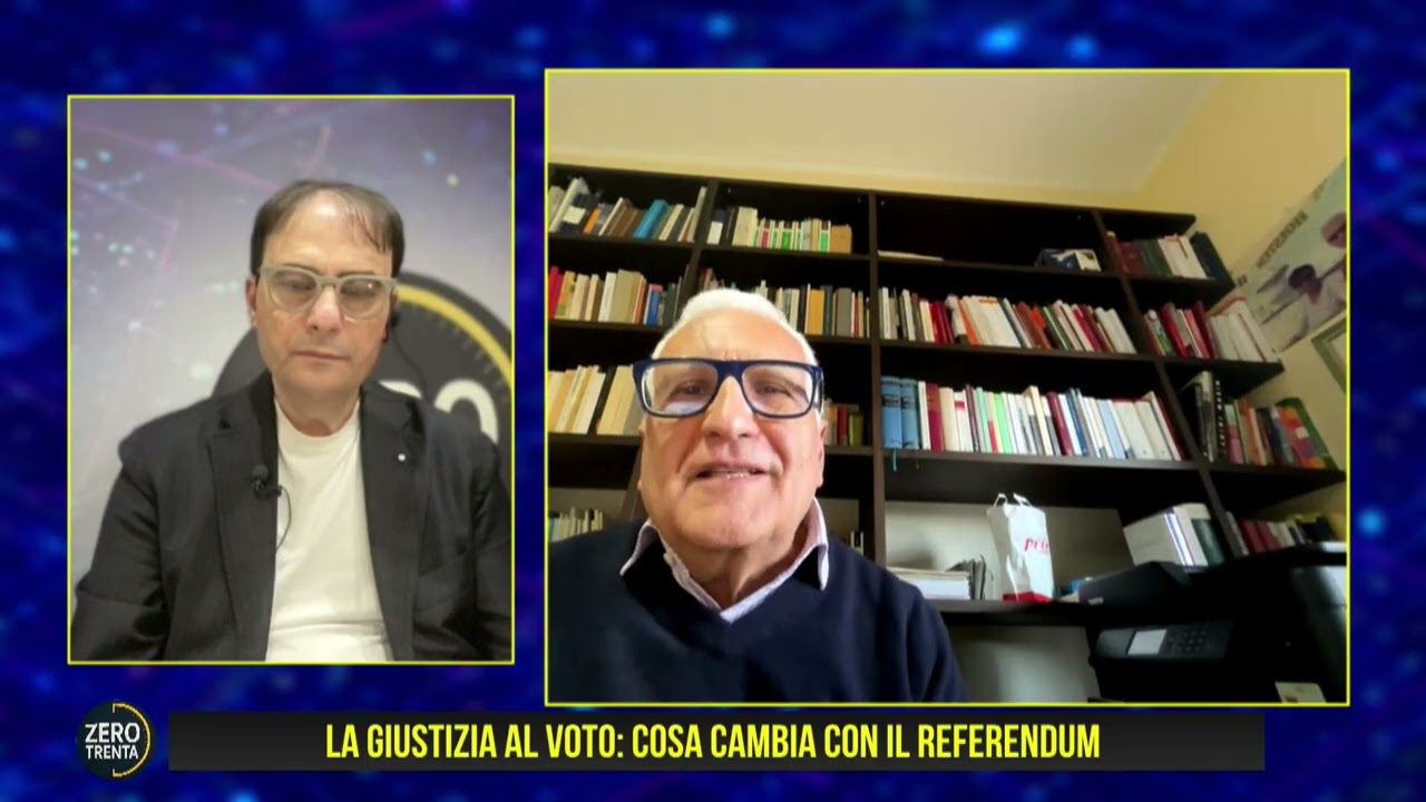 ZERO-TRENTA | LA GIUSTIZIA AL VOTO, COSA CAMBIA CON IL REFERENDUM