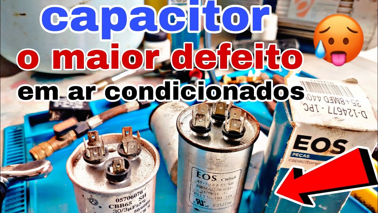 como saber se o defeito do ar condicionado é o capacitor