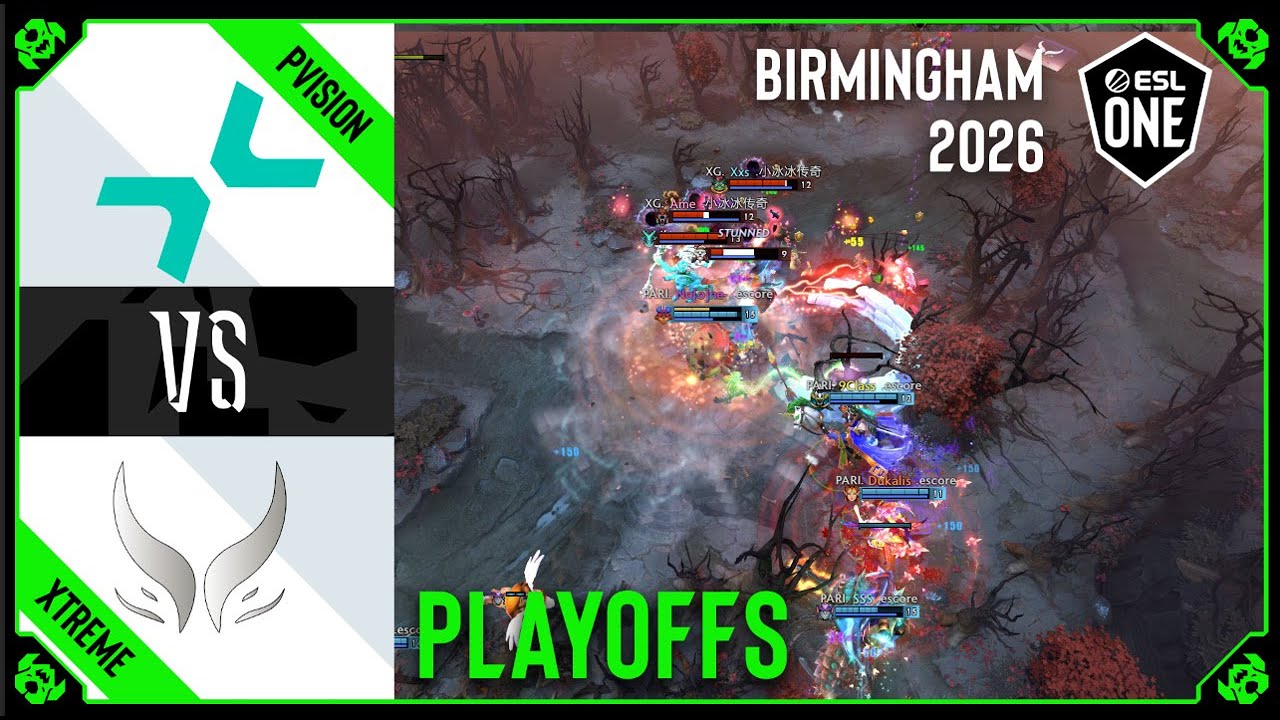 LOSER IS OUT! XTREME vs PVISION - HIGHLIGHTS - ESL One Birmingham 2026