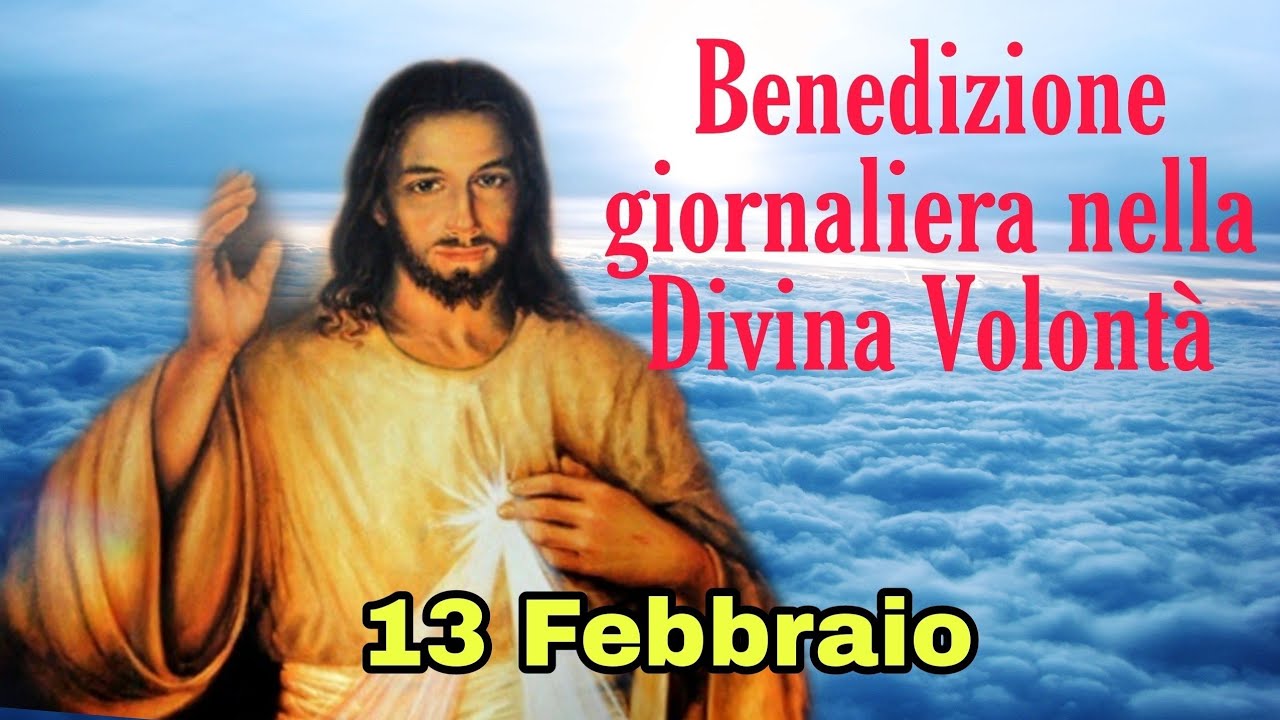Benedizione nella Divina Volontà con don Umberto Dall'Igna 13 Febbraio 2026 Teleradiokolbe 