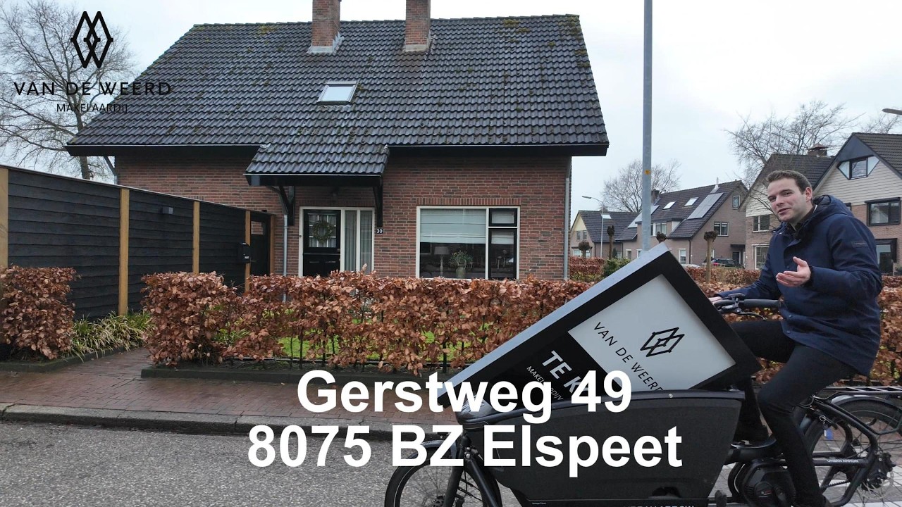 Woonvideo Gerstweg 49 Elspeet makelaardij van de Weerd