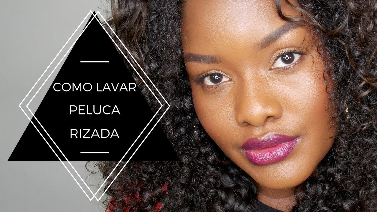 Como Lavar Peluca Rizada O Crespa || Como Cuidar Extensiones O Pelucas Rizadas DC