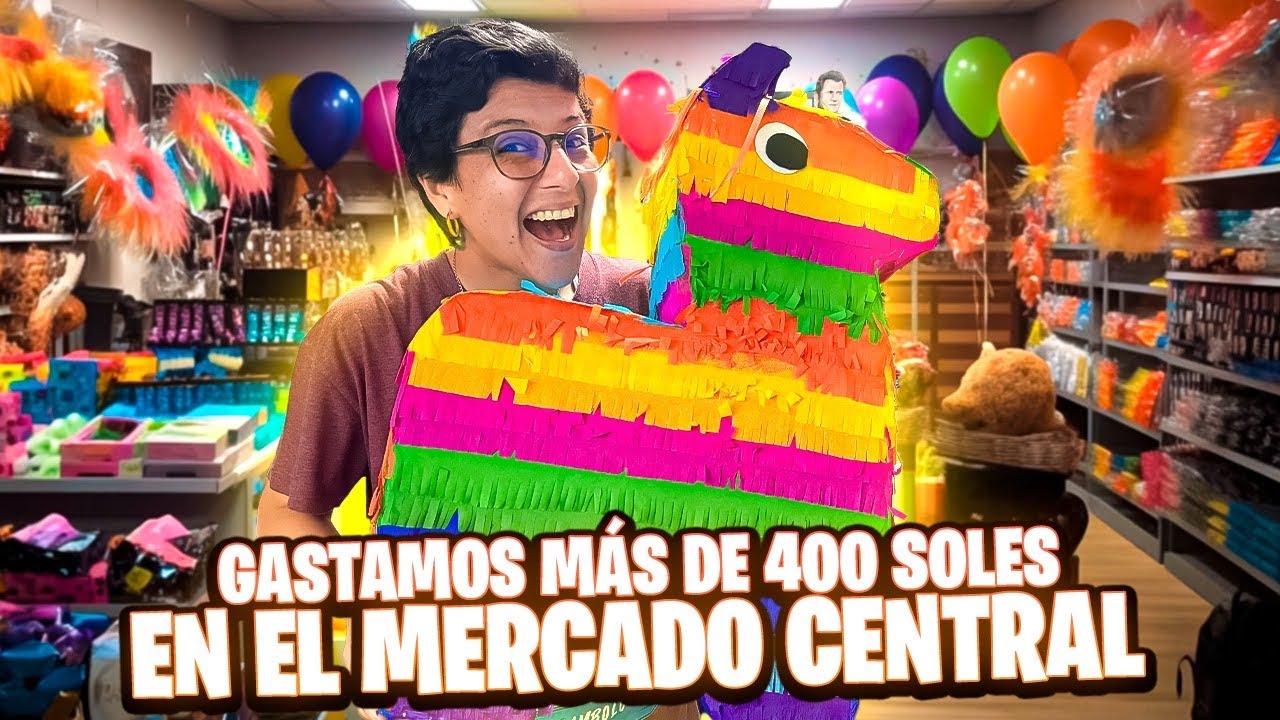 GASTAMOS MÁS DE 400 SOLES EN EL MERCADO CENTRAL - Ariana Bolo Arce
