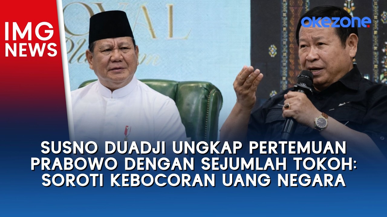 Susno Duadji Ungkap Pertemuan Prabowo dengan Sejumlah Tokoh: Soroti Kebocoran Uang Negara