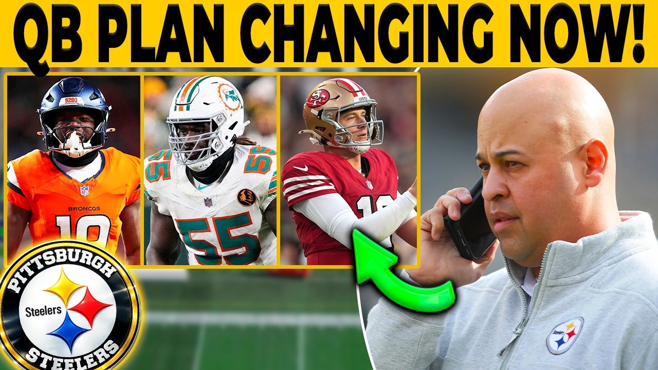 RUMOR ALERT? STEELERS EYE 49ERS QB TRADE AS BRONCOS WR MOVE BUILDS NEW OFFENSE PLAN
